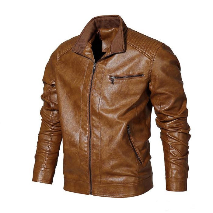 Fashion Men Leather Jacket