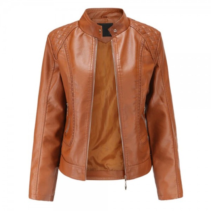 Fashion Women Leather Jacket