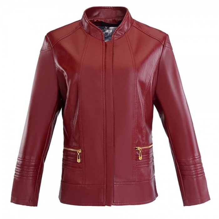 Fashion Women Leather Jacket