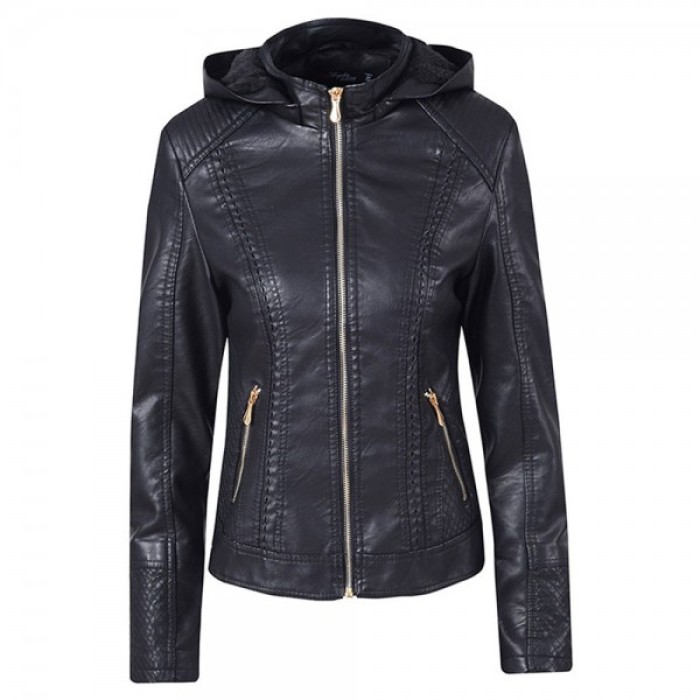 Fashion Women Leather Jacket