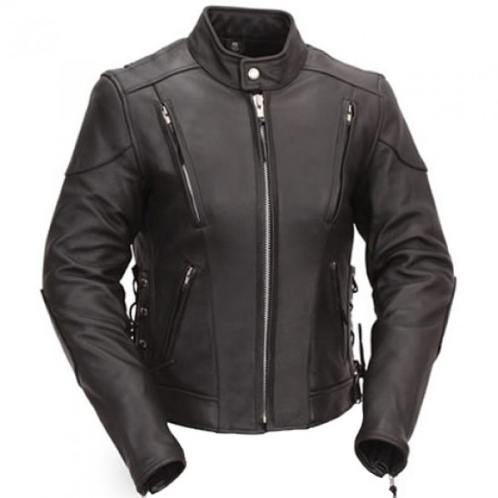 USA Biker Jacket For Women